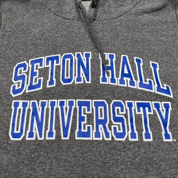 Women's Seton Hall University Pirates Champion Hoodie Sweatshirt - Picture 5 of 6
